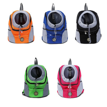 Pet Double Shoulder Portable Travel Backpack