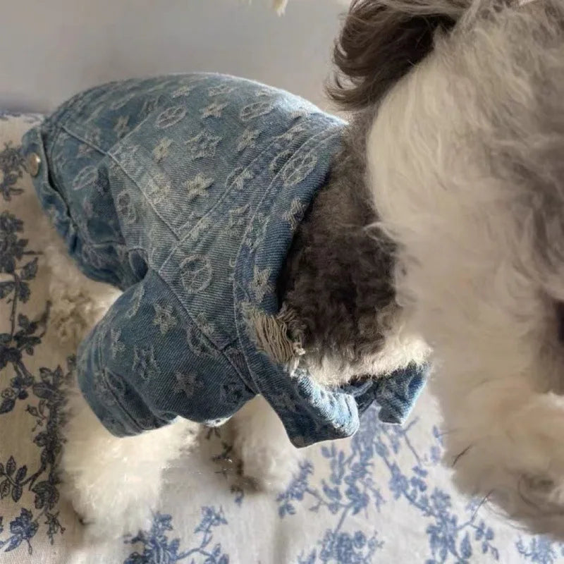 Denim Dog Clothes