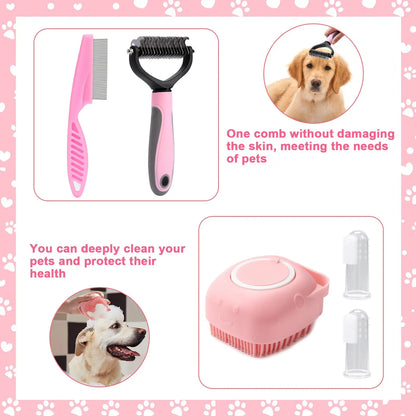 Pet grooming set