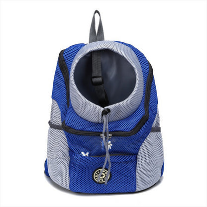 Pet Double Shoulder Portable Travel Backpack