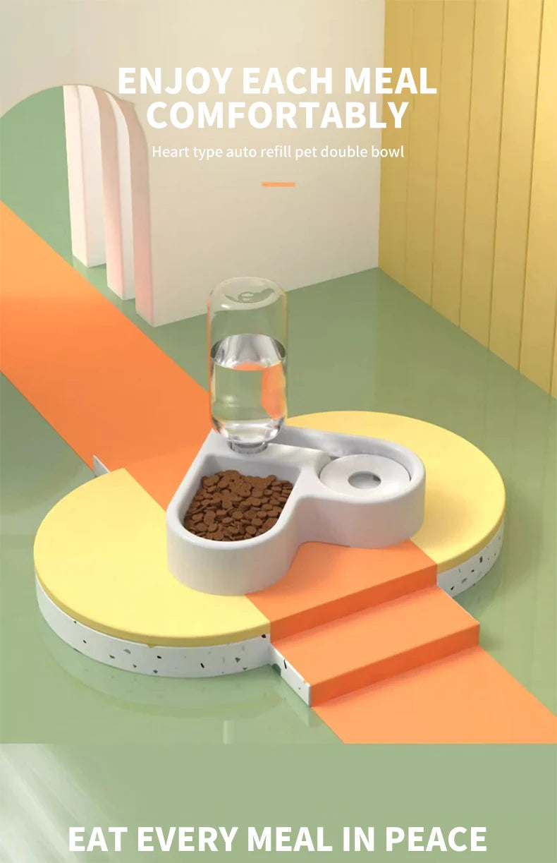 Pet Food & Water Bowl